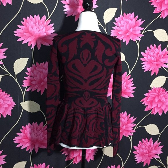 Torn by Ronny Kobo Peplum Top - Picture 5 of 8